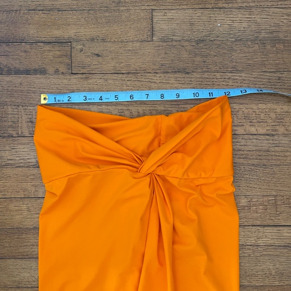 NWT Skims Signature Swim Sarong Skirt in Orange Women’s Sz XS - retails $78 - Picture 3 of 8